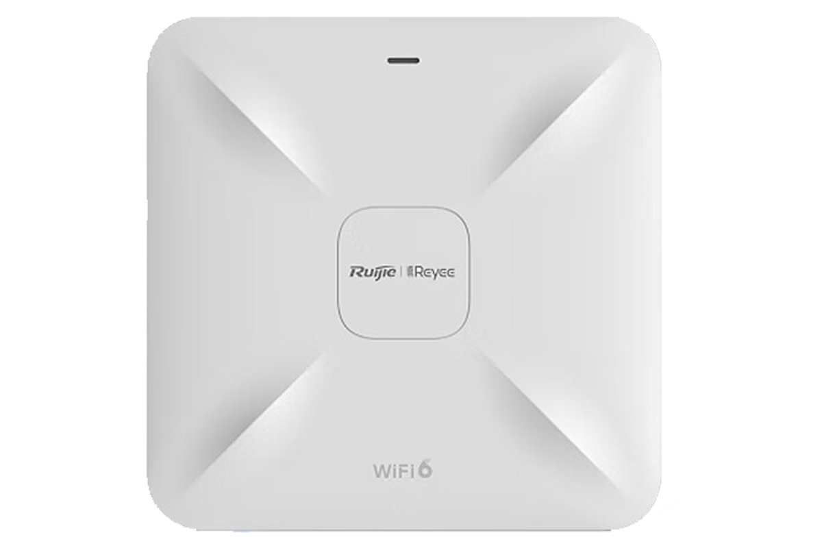 锐捷（Ruijie）WiFi6无线AP吸顶 千兆双频1800M 大户型全屋wifi穿墙放装式路由器 RG-RAP2260(G)