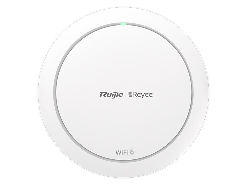 锐捷（Ruijie)千兆无线AP吸顶式WiFi6 RG-EAP262(G) 双频1800M 酒店企业别墅全屋wifi6穿墙放装式无线接入点