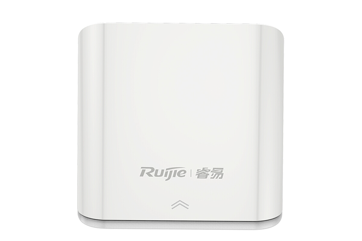 锐捷（Ruijie）无线ap面板 单频路由器大户型wifi入墙式无线接入点 RG-EAP101 白色 金色