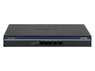 新华三（H3C） GR2200 企业级多WAN口路由器千兆商用高速光纤网络宽带VPN内置AC管理AP防火墙网关 带机100-150