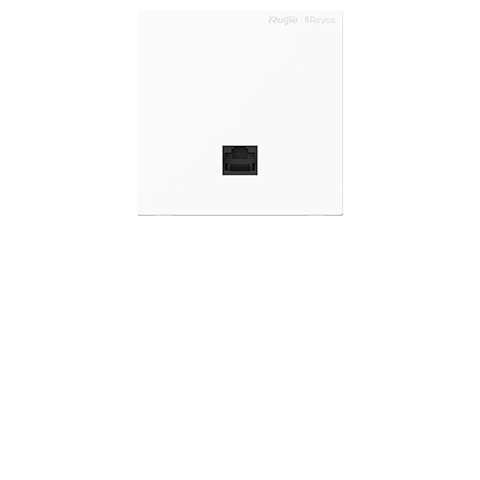 锐捷（Ruijie）睿易 WiFi7 2.5G无线AP面板RG-EAP172(MG) 千兆双频3600M 160M频宽 企业级全屋wifi路由器大户型 超薄款