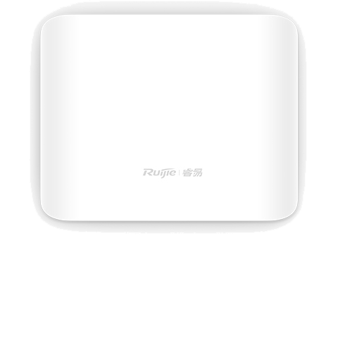 锐捷（Ruijie）睿易 无线吸顶AP RG-EAP201无线速率300M单频 企业级全屋wifi路由器 穿墙放装式别墅酒店大户型组网